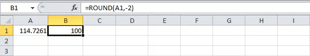 Rounding Numbers in Excel