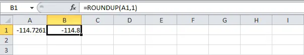 Rounding Numbers in Excel