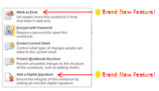 Security settings in Microsoft Excel