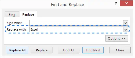 Several easy methods to fill cells without text in Excel