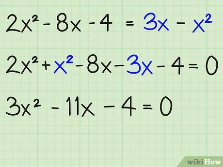 Paglutas ng mga quadratic equation