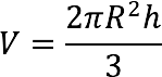 Spherical Sector Volume Calculator