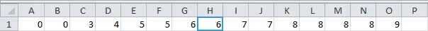 Statistical functions in Excel