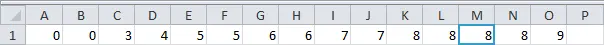 Statistical functions in Excel