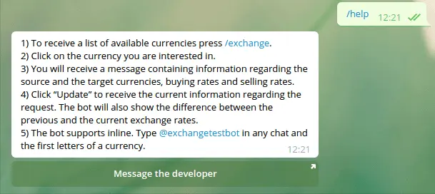 Telegram bot in Python. A complete guide to writing a bot with exchange rates from scratch