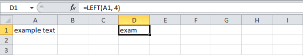 Text Functions in Excel