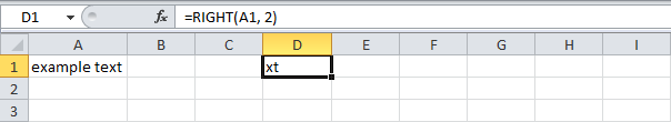 Text Functions in Excel