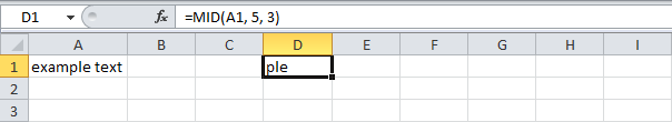 Text Functions in Excel