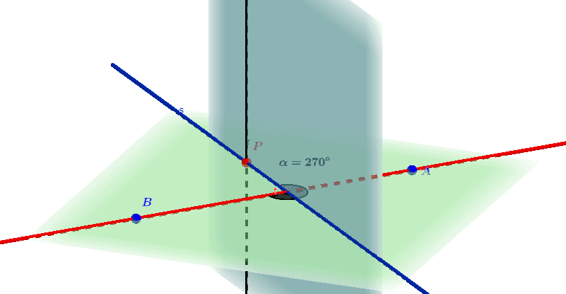 Teorema di trè perpendiculari