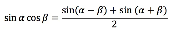 Trigonometric function: Sine of an angle (sin)