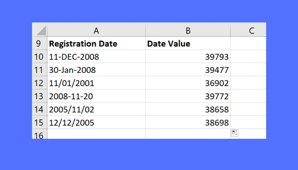 Turning a text date into a full-fledged DATEVALUE function