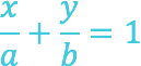 Types of equations of a straight line with examples (graphs)