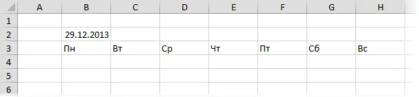 Universal calendar formula