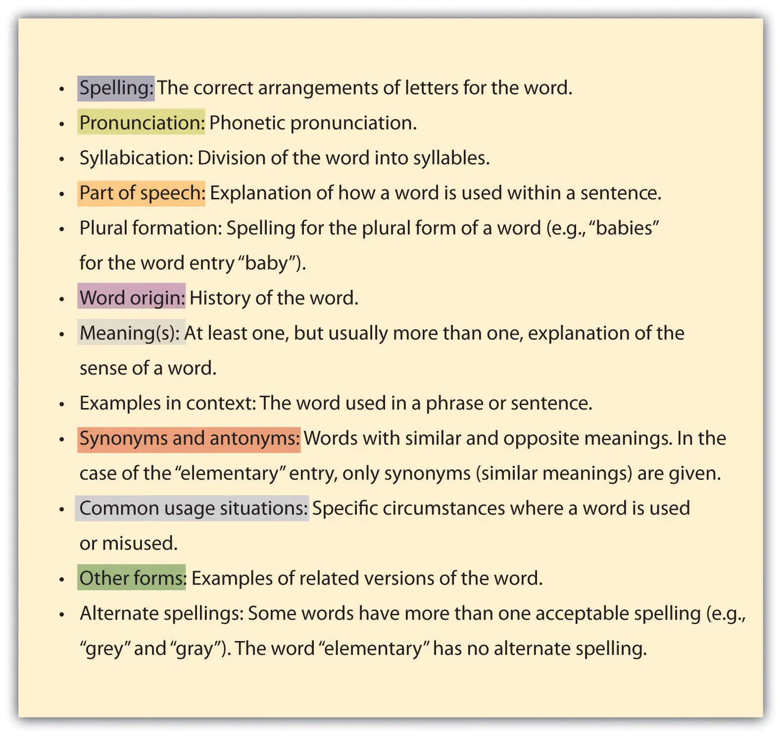 Using thesaurus and dictionary in Word for better writing