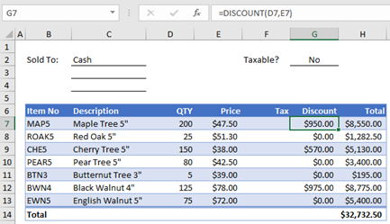 VIEW function in Excel with a simple example