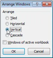 View multiple sheets in Excel