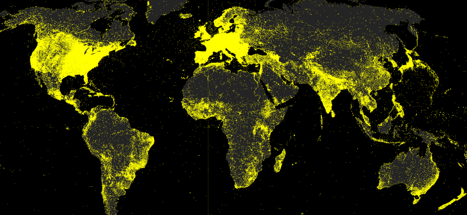 Visualización de geodatos en el mapa