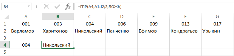 VLOOKUP function in Excel with simple examples