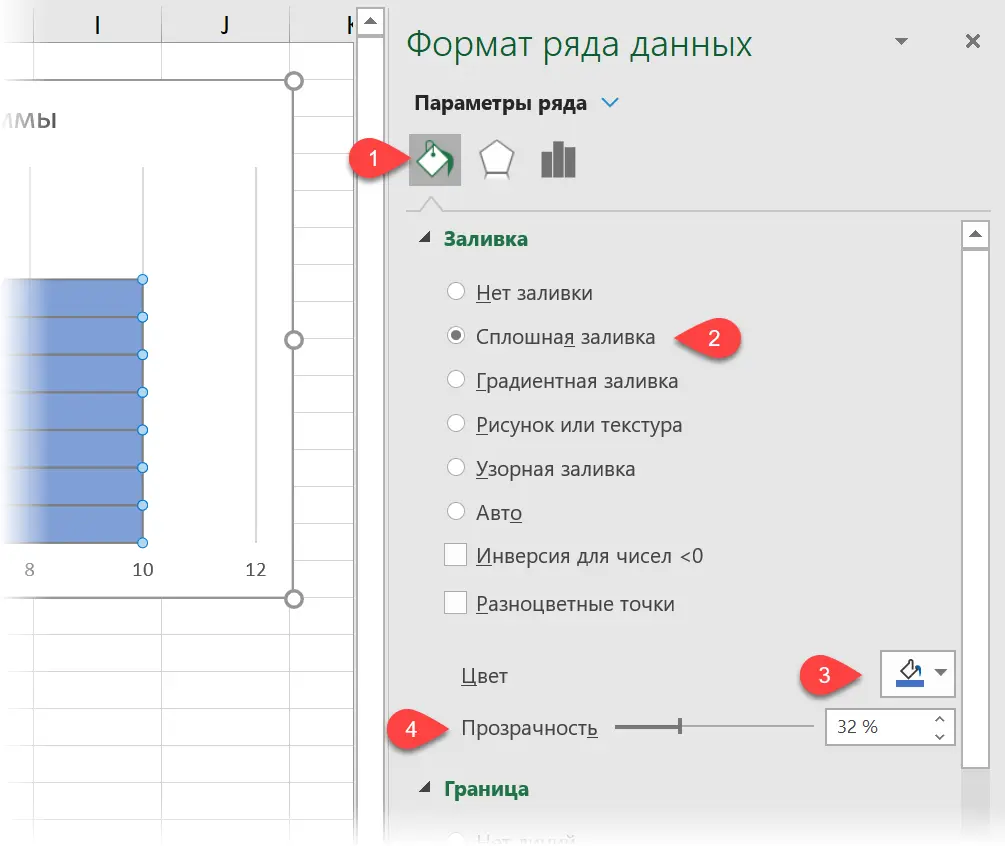 Waffle Chart in Excel