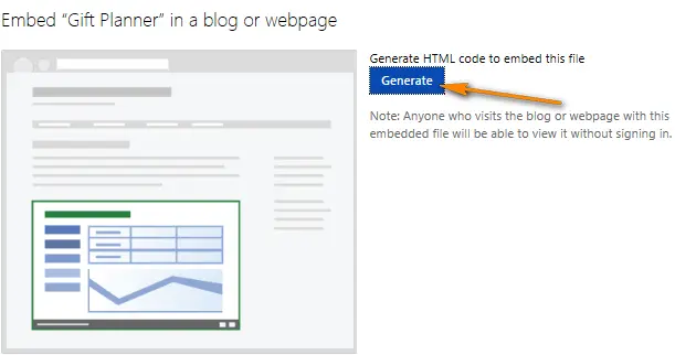 We send Excel sheets to the Internet, share them, paste them into a web page and make them interactive