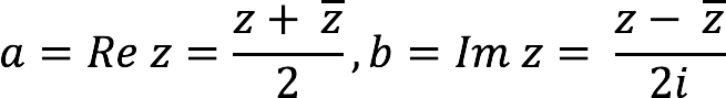 What are complex conjugate numbers