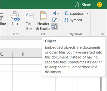 What are Excel Objects