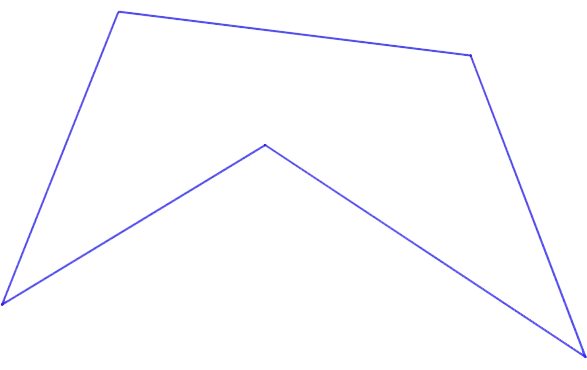 What is a polyline: definition, designation, elements, types, example of a problem