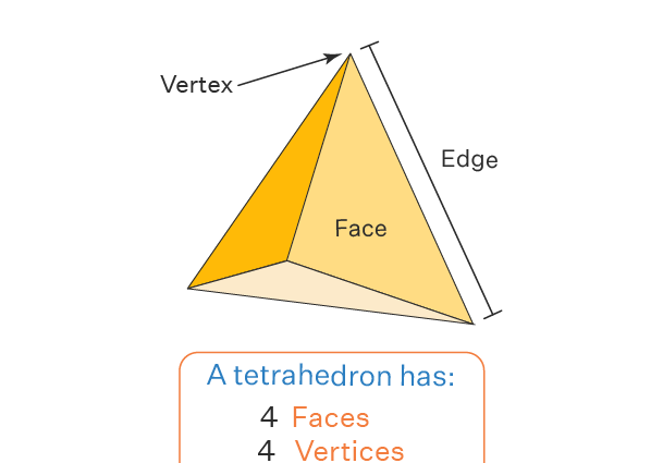 What is a tetrahedron: definition, types, area and volume formulas