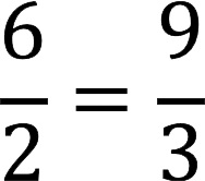 What is proportion: definition, elements, main property