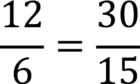 What is proportion: definition, elements, main property