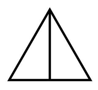 What is the middle line of a triangle