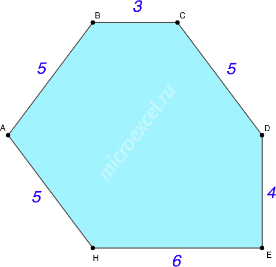 What is the perimeter of a geometric figure