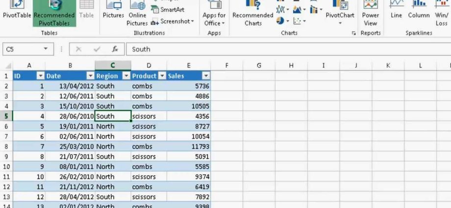 What&#8217;s new in PivotTables in Excel 2013