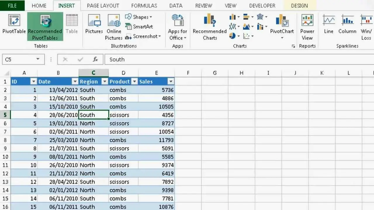 What&#8217;s new in PivotTables in Excel 2013