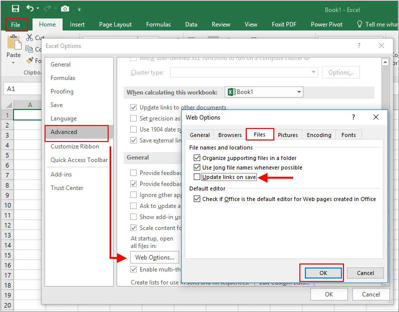 Why is the hyperlink not working in Excel