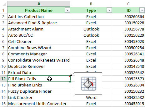 Working with cell notes in Excel