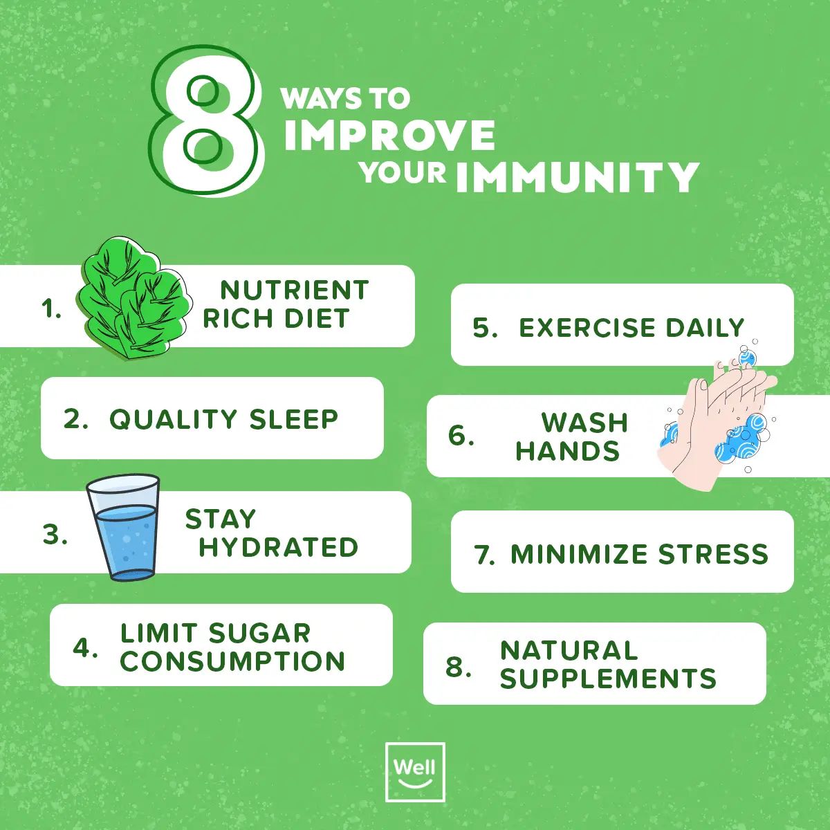 10 ways to strengthen immunity