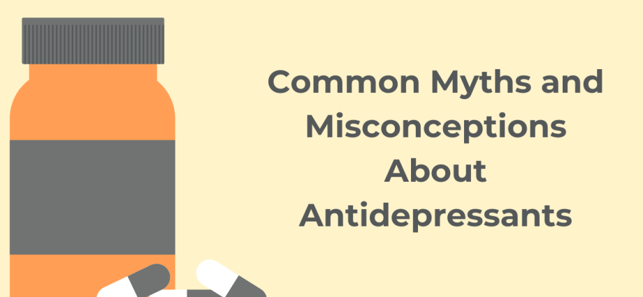 5 myths about antidepressants