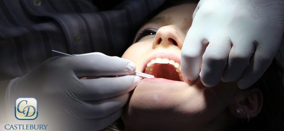 A dentist can detect serious medical conditions. They may not have anything to do with the teeth