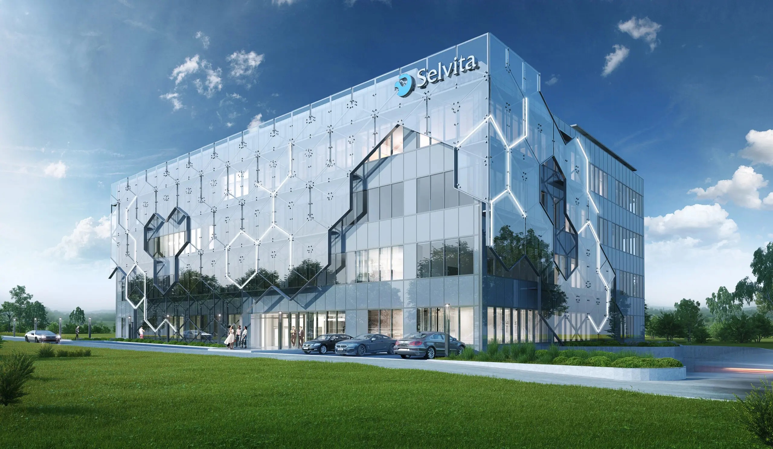 A modern research laboratory is being built in Krakow