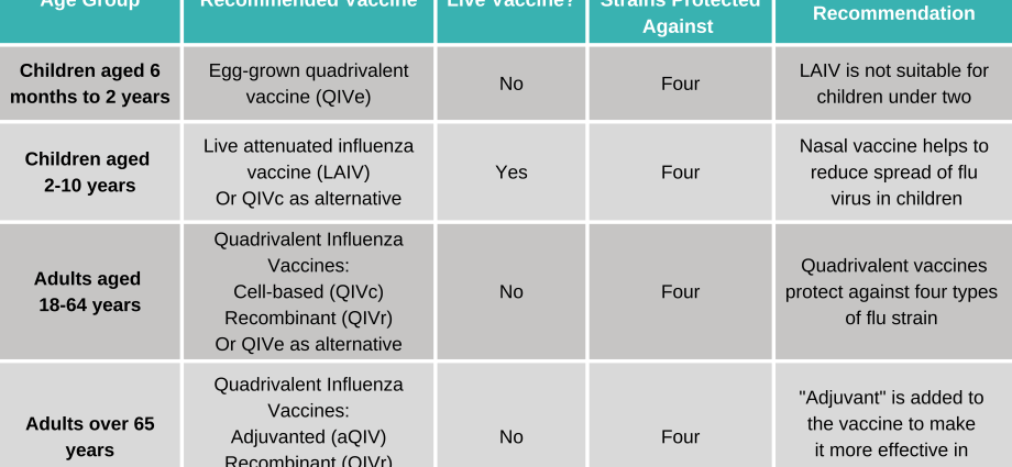 A new type of vaccine against seasonal flu