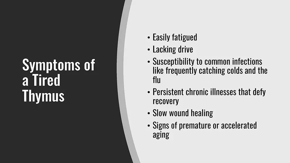 A persistent thymus &#8211; what is the risk of?