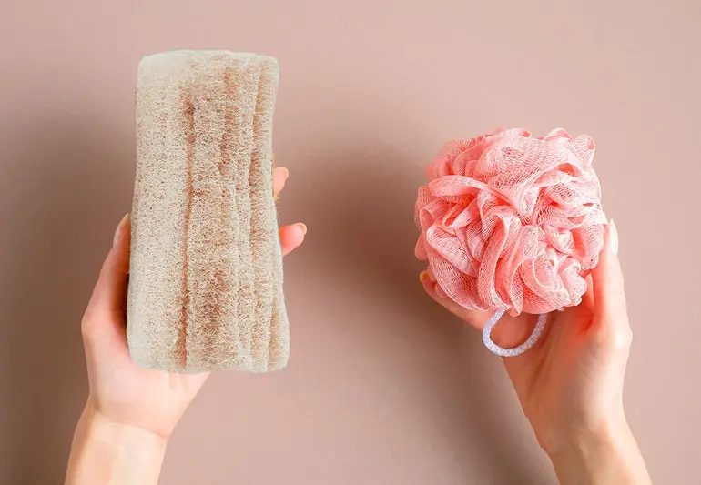 A sponge is a bag of bacteria. Do not use it for washing &#8211; recommends a dermatologist