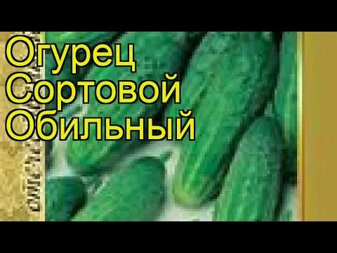 Abundant Cucumber: reviews, photos, characteristics