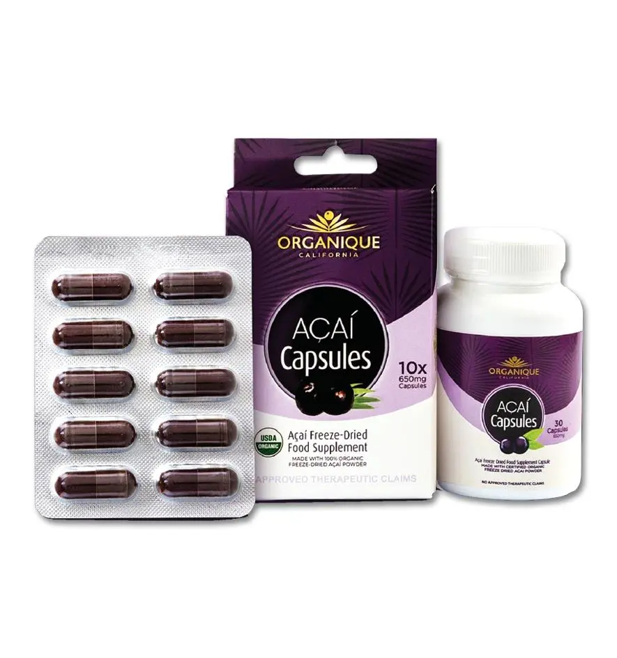 Acai capsule &#8211; indications, contraindications, dosage