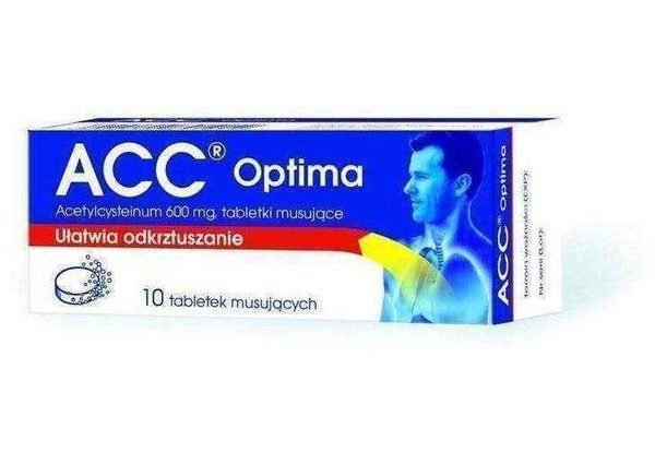 ACC Optima &#8211; action and indications for use. How to dose for colds?