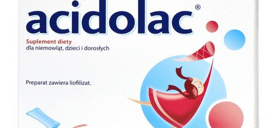 Acidolac &#8211; action, indications, dosage, composition