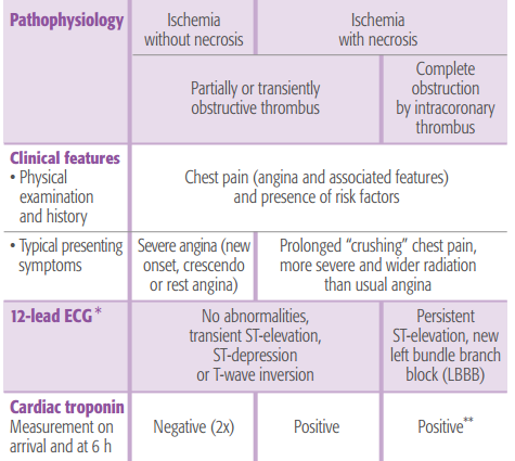 Acute coronary syndromes &#8211; prevention, symptoms, treatment, complications