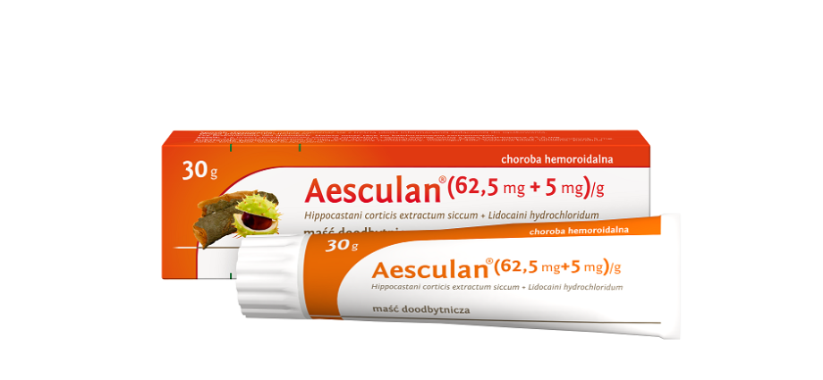 Aesculan, or rectal ointment &#8211; composition, action, indications and dosage