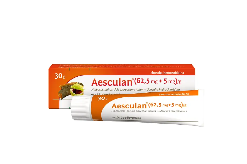 Aesculan, or rectal ointment &#8211; composition, action, indications and dosage